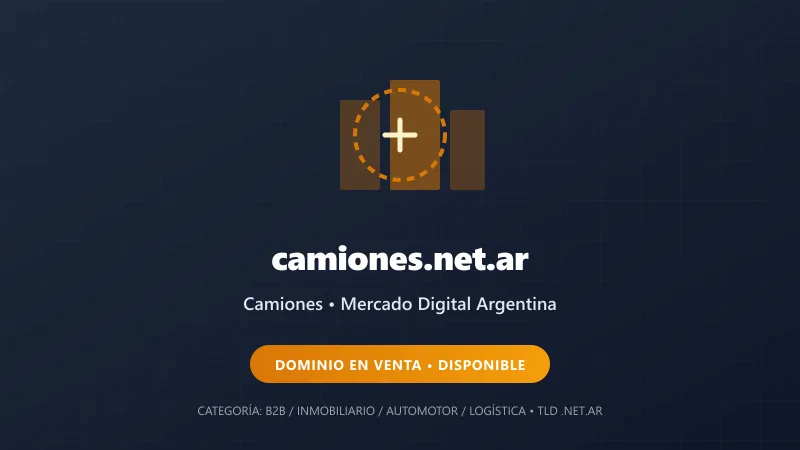 Identidad gráfica y activo digital para Camiones en Argentina
